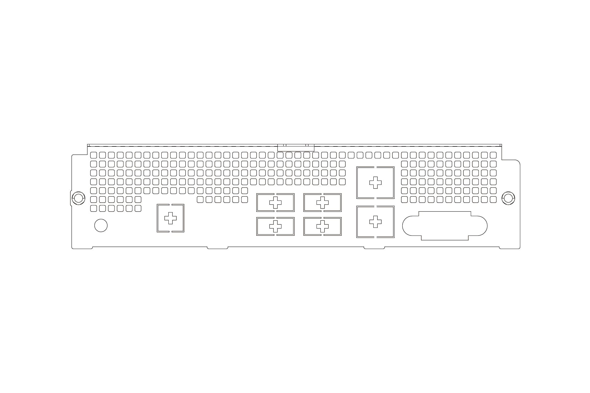 Back I/O Shield Plate - server system assembly